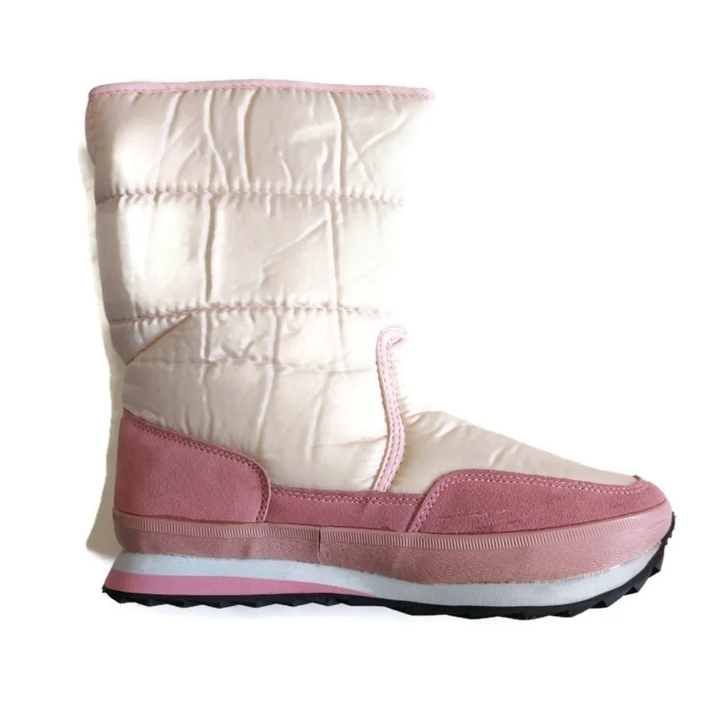 BLOWFLY Snow Joggers Womens Size 9 Slip On Winter Boots Pink EU 42 - Picture 10 of 12